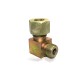 MS Male Stud Elbow Couplin Parallel Hydraulic Connector Single Ferrul Type Fittings. 90* Bend